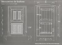 Menuiseries de fenêtres. Vol. 2. XVe et début du XVIe siècle