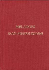 Mélanges Jean-Pierre Sodini