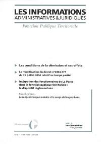 Informations administratives et juridiques, n° 2 (2008)