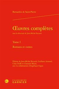 Oeuvres complètes. Vol. 1. Romans et contes