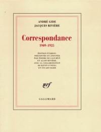 Correspondance 1909-1925