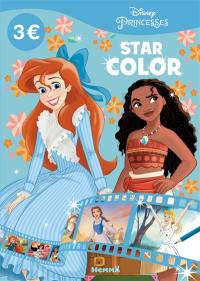 Disney princesses : Ariel et Vaiana : star color