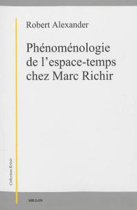 Phénoménologie de l'espace-temps chez Marc Richir
