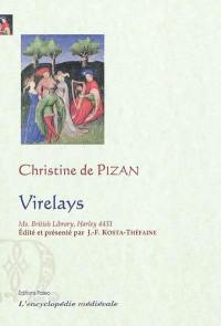 Virelays : manuscrit Londres, British Library, Harley 4431