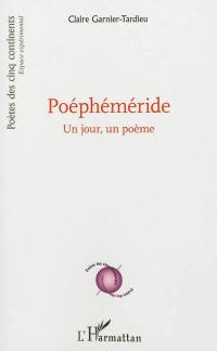 Poéphéméride : un jour, un poème