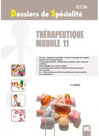 Thérapeutique : module 11