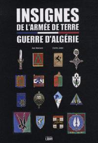 Insignes de l'armée de terre : guerre d'Algérie