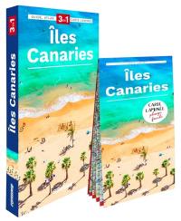 Iles Canaries : 3 en 1 : guide, atlas, cartes laminée