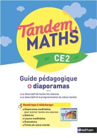 Tandem, maths CE2 : guide pédagogique + diaporamas