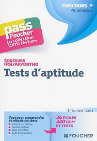 Tests d'aptitudes : concours IFSI-AP-ortho
