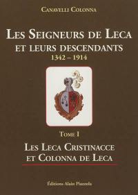 Les seigneurs de Leca et leurs descendants : 1342-1914