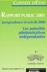 Conseil d'État, rapport public 2001