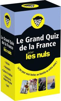 Le grand quiz de la France pour les nuls : le jeu pour vous tester, en famille ou entre amis !