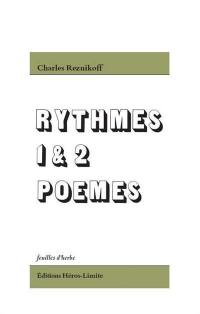 Rythmes 1 & 2, Poèmes