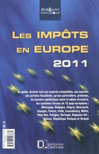 Les impôts en Europe 2011. Taxes in Europe 2011
