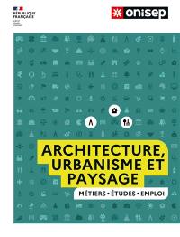 Architecture, urbanisme et paysage : métiers, études, emploi