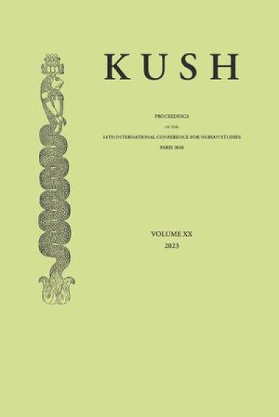 Kush, n° 20. Proceedings of the 14th International Conference for Nubian studies