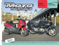 Revue moto technique, n° 124.1. Piaggio X9/Honda NT 650 V Deauville