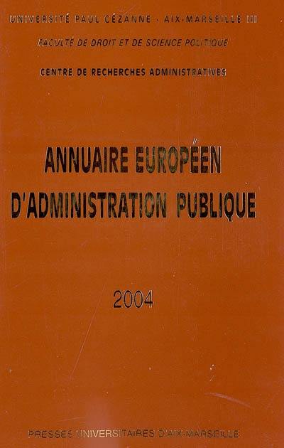 Annuaire européen d'administration publique, n° 27. L'administration et l'énergie en Europe