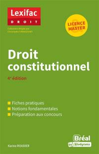Droit constitutionnel : licence & master