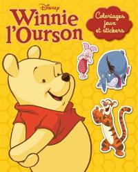 Winnie l'ourson : coloriages, jeux et stickers