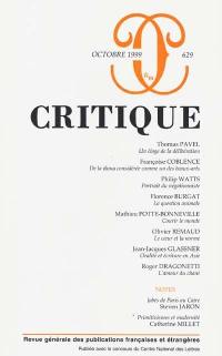 Critique, n° 629