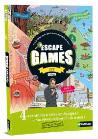 Escape games : SVT, collège : et si la découverte des sciences devenait un jeu ?