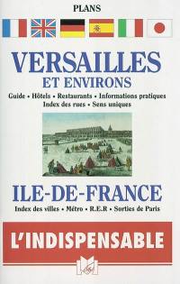 Versailles et ses environs, G50 : plans. Ile-de-France