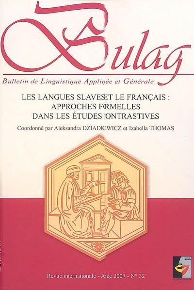Bulag, n° 32. Les langues slaves et le français