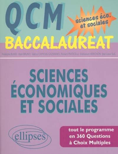 QCM baccalauréat sciences économiques et sociales