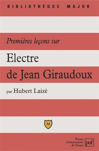 Premières leçons sur Electre de Jean Giraudoux