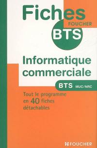 Informatique commerciale BTS MUC-NRC