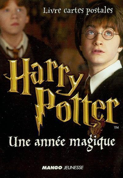 Harry Potter : une année magique : livre catres postales