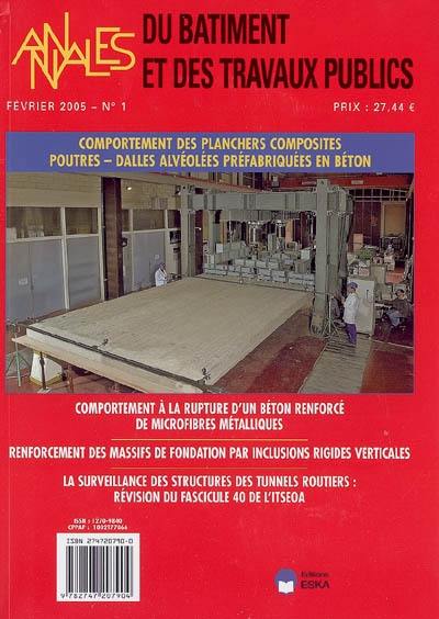 Annales du bâtiment et des travaux publics, n° 1 (2005)