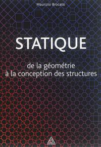 Statique : de la géométrie à la conception des structures