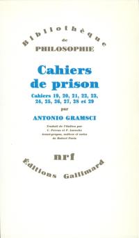 Cahiers de prison. Vol. 5. Cahiers 19, 20, 21, 22, 23, 24, 25, 26, 27, 28, 29