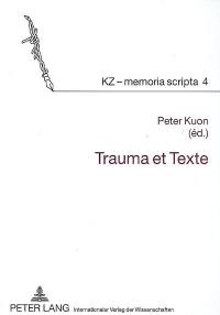 Trauma et texte