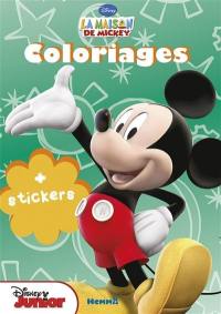 La maison de Mickey : coloriages