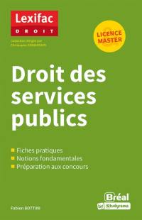 Droit des services publics : licence & master