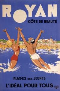 Royan : affiche de tourisme vers 1940