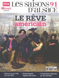 Saisons d'Alsace (Les), n° 91. Le rêve américain