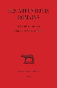Les arpenteurs romains. Vol. 4. Agennius Urbicus, Marcus Junius Nypsius
