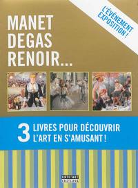Manet, Degas, Renoir... : 3 livres pour découvrir l'art en s'amusant !