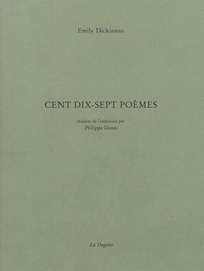 Cent dix-sept poèmes