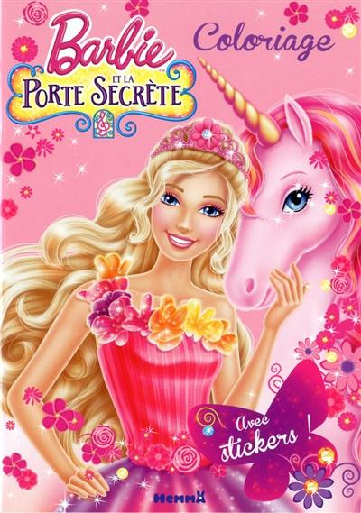 Barbie et la porte secrète : coloriage