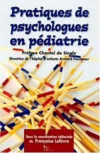 Pratiques de psychologues en pédiatrie