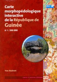 Carte morphopédologique interactive de la République de Guinée à 1:200.000