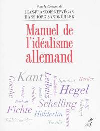 Manuel de l'idéalisme allemand