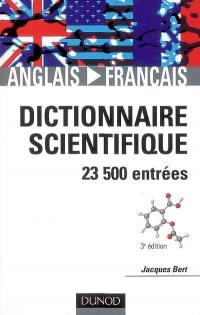 Dictionnaire scientifique anglais-français : 23.500 entrées