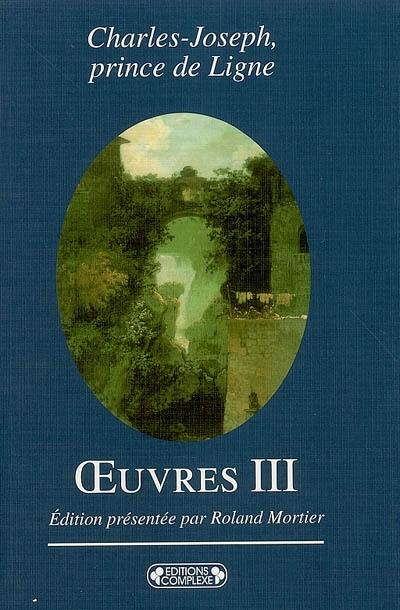 Oeuvres. Vol. 3